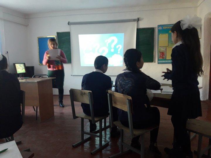 Ж.Әлімханова ашық сабағынан суреттер